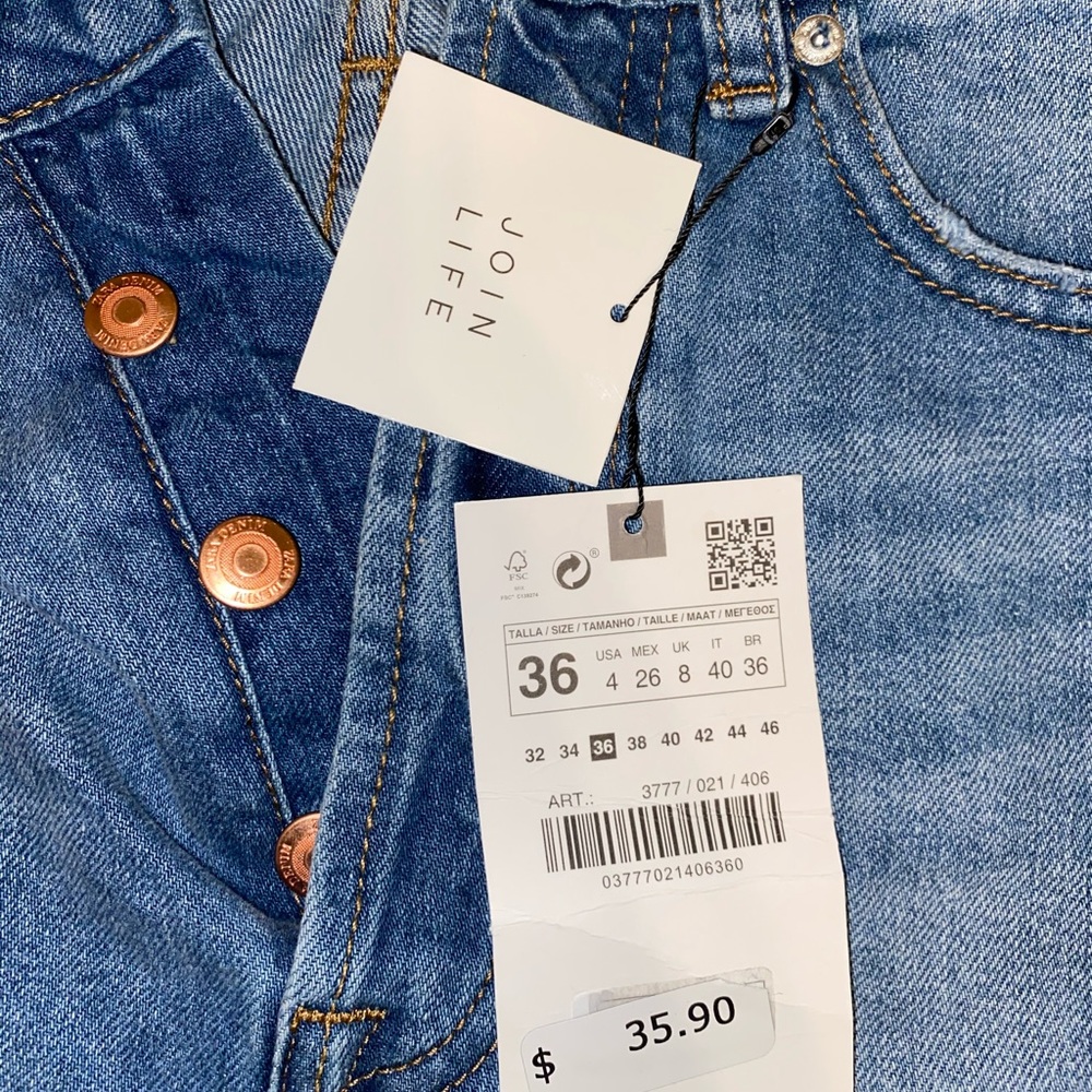 Zara denim shorts - Picture 4 of 4